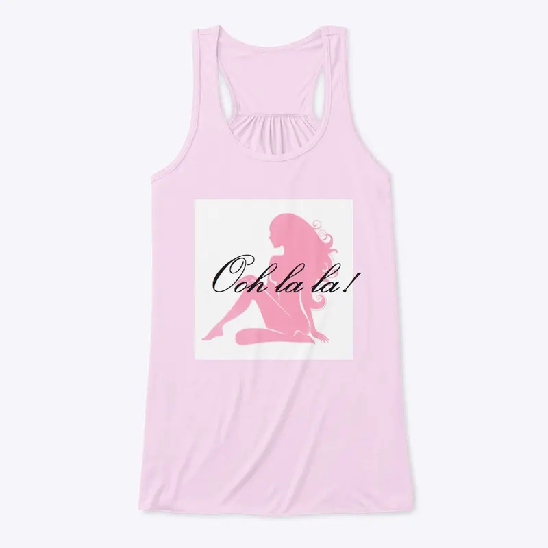 Ooh La La flowy tank top